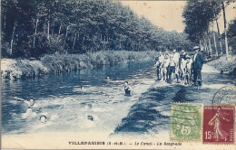 CPA Villeparisis - Le Canal - La Baignade - Villeparisis