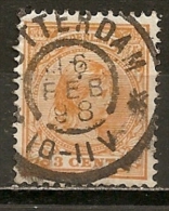 Pays-Bas Netherlands 1891 Wilhelmina 3c Obl - Usati