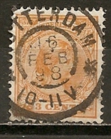 Pays-Bas Netherlands 1891 Wilhelmina 3c Obl - Gebruikt