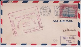 USA -1932  - POSTE AERIENNE - ENVELOPPE AIRMAIL De PITTSBURGH  - COMMEMORATING - OPENING OF AIR MAIL SERVICE - 1c. 1918-1940 Lettres