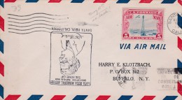 USA - 1929 - POSTE AERIENNE - ENVELOPPE AIRMAIL De SANTA ROSA  ( CALIFORNIE ) - DEDICATION - 1c. 1918-1940 Storia Postale