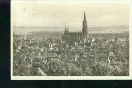 Ulm A.d. Donau Von Norden Syrlinstraße Bessererstraße Sw 23.8.1928 Nach Köln - Ulm