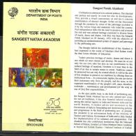 INDIA, 2003, Golden Jubilee Of Sangeet Natak Academy,  Brochure - Covers & Documents