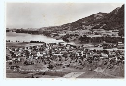 CPA Broc, Lac De Gruyere Vus D´avion - Broc