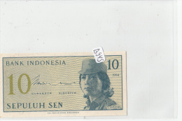 Billets - B945 -  Indonésie    - Billet  10  1964 - Etat Neuf  ( Type, Nature, Valeur, état... Voir 2 Scans) - Indonésie
