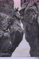 SPORT - BERGSTEIGEN / Climbing, Silberpalttenköpfe Urnäch / CH, Abseilstelle Am 5. Kopf - Alpinisme