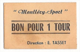 Montlhery Sport  Bon Pour Un Tour Direction E Tasset - Automobile