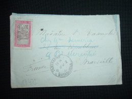 LETTRE POUR LA FRANCE TP 10C OBL. HOROPLAN 14* Du 3 16 TANANARIVE MADAGASCAR - Lettres & Documents