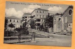 St Thomas US VI 1910 Postcard - Isole Vergini Americane