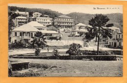 St Thomas US VI 1910 Postcard - Isole Vergini Americane