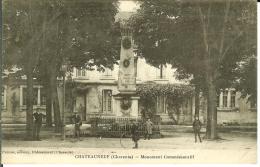 CPA  CHATEAUNEUF, Monument Commémoratif  8331 - Chateauneuf Sur Charente