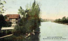 95 - JOUY-LE-MOUTIER - Restaurant Du Goujon De L'Oise - Couleur - Jouy Le Moutier