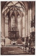 GERMANY ~ ROCHLITZ INNERES DER ST. KUNIGUNDENKIRCHE ~ CHURCH INTERIOR ~ 1920s Vintage Postcard  RPPC [6107] - Rochlitz