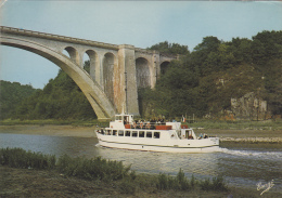 ¤¤  " BELLE De DINAN "  Souvenir D'une Excursion Sur La Rance -  Passage Sous Le Pont De Lessart      &cur - Sonstige & Ohne Zuordnung