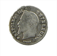 France - 20 Centimes - Napoléon III - 1866 - BB -  Argent - TB+ - 20 Centimes