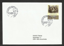 Portugal 2013 Missions Laïques En Afrique Cernache Do Bonjardim Lettre Voyagé Secular Missionaries In Africa Event Pmk - Postal Logo & Postmarks