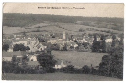 Brinon-sur-Beuvron, Vue Générale, Petit Pli En Bas à Gauche - Brinon Sur Beuvron