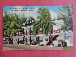 Clearwater,FL--Koli-Bree Apartments--not Mailed--PJ162 - Clearwater