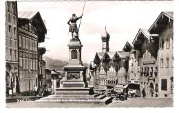 Germany - Bad Tölz - Obb. - Oberer Markt Mit Winzerer Denkmal - Bad Tölz