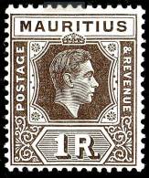 MAURITIUS 1943 KING George VI 1R SG#260 CV.29,00£ VF OG LH  (DEL03) - Maurice (...-1967)