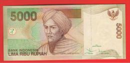 INDONESIA -  5000 Rupias 2001 (07) SC  P-142 - Indonesia