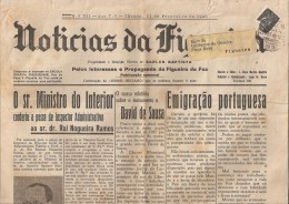 Figueira Da Foz - Jornal "Notícias Da Figueira" Nº 351 De 1948. Coimbra (4 Scans) - Zeitungen & Zeitschriften