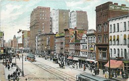 209715-New York, Buffalo, Main Street, Looking North, Business Section, 1908 PM, Buffalo News Co No C 3016 - Buffalo