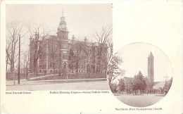 209727-New York, Buffalo, State Normal School, First Presbyterian Church, Buffalo Morning Express - Buffalo