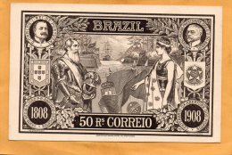 Brazil Exposicao Nacional 1908 Used - Postal Stationery