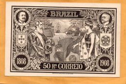 Brazil Exposicao Nacional 1908 Used - Enteros Postales