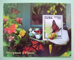 Cuba 2003 Butterflies MINT S.s. - Ongebruikt