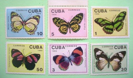 Cuba 1997 Butterflies MINT (hinged) Stamps - Full Set - Neufs