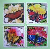 Cuba 2003 Butterflies MINT Stamps - Full Set - Ongebruikt