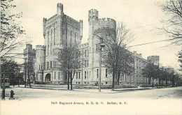 209731-New York, Buffalo, 74th Regiment Armory, Buffalo News Co No 566 - Buffalo