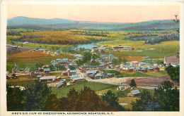 209763-New York, Chestertown, Adirondack Mountains, Bird's Eye View, M.B. Caldwell By Curt Teich No R 27250 - Adirondack