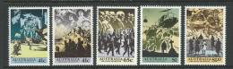 1990 The ANZAC Tradition   Set Of 5 Complete MUH  SG Cat 1241/1245  SG Cat In 2009  Value Here - Nuovi