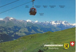 LUFTSEILBAHN ZWEISIMMEN  RINDERBERG - Zweisimmen