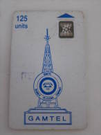 Gambia Chip Phonecard,GAM01a First Issued,not In Good Condition With A Little Scratch - Gambia