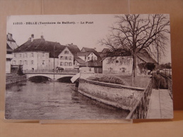 D 90. N° 11010 - DELLE ( Territoire De Belfort ) . - Le Pont  .1935. - Delle