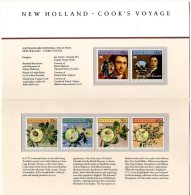 Australia 1986 Cook's Voyage - New Holland Presentation Pack - Presentation Packs