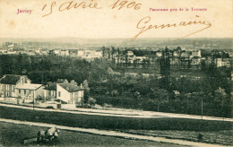 JUVISY SUR ORGE - JUVISY - Panorama Pris De La Terrasse - Edition "Trianon" P. M., Phot., Reproduction Interdite. - Juvisy-sur-Orge