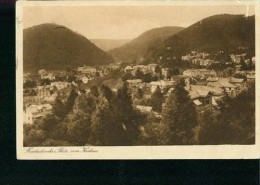 Friedrichroda Blick Vom Kurhaus Zur Stadt 2.7.1929 Von Oberhof Nach Weetzen - Friedrichroda