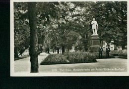 Bad Ems Kaiser-Wilhelm-Denkmal Mit 2 Wachmännern Kurpromenade Um 1920 - Bad Ems