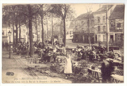 E2075 - IXELLES (N°709) - Place Ste Croix Vers La Rue De La Brasserie - Le Marché - Elsene - Ixelles