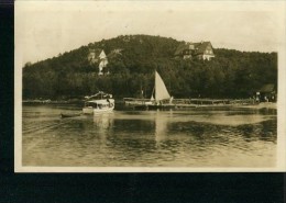 Bad Hirschberg-Thammühl. Segelschiff Motorschiff Häuser Sw 1928 - Sudeten