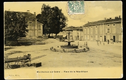 88 MONTHUREUX SUR SAONE / Place De La République / - Monthureux Sur Saone