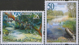 SERBIA And MONTENEGRO 2003 European Nature Protection Set MNH - Neufs