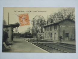 MITRY MORY  ( 77 ) GARE DE VILLEPARISIS CPA - Mitry Mory