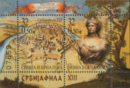 SERBIA And MONTENEGRO 2003 SRBIJAFILA XIII Philatelc Exhibition S/s MNH - Ongebruikt