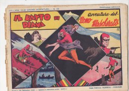 PFI/36 ALBI GRANDE AVVENTURE N.22 UOMO MASCHERATO IL RATTO DI DIANA Nerbini 1946/Toppi - Classic (1930-50)